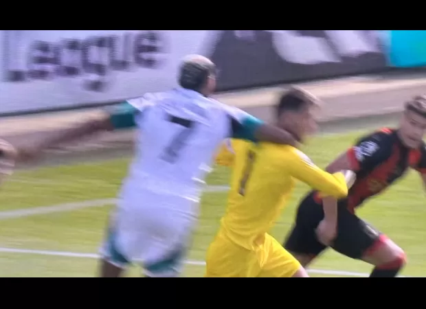 Eddie Howe comments on Joelinton's lucky escape from a red card in match against Bournemouth.