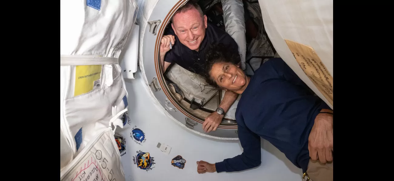 After eight days in space, astronauts will return home next year.