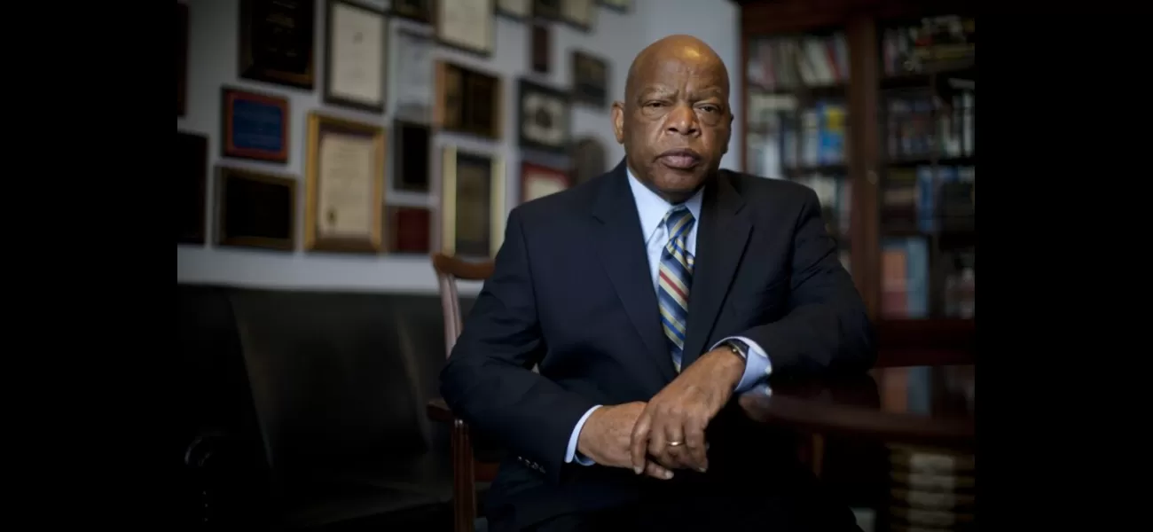 A statue of John Lewis has replaced a Confederate monument in Georgia as a way to honor his legacy.