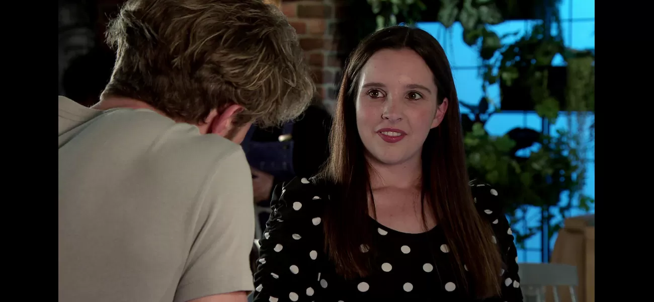 In a sinister Coronation Street spoiler video, Amy discusses rape as Rowan performs a disgusting act.