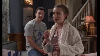 Ryan on Coronation Street uncovers unsettling truth about Daisy, leading to her downfall.
