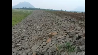 A dam in Kesinga will help 3,000 farmers.
