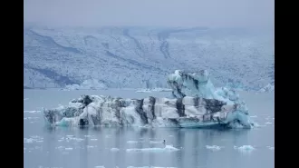 Tragedy strikes as ice cave crumbles, killing one and leaving two others missing among group of tourists.