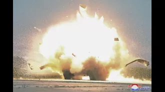 North Korea reveals latest drone capable of attacking designated target.