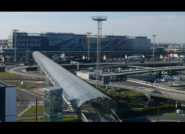Police evacuate major European airport after receiving bomb threat.