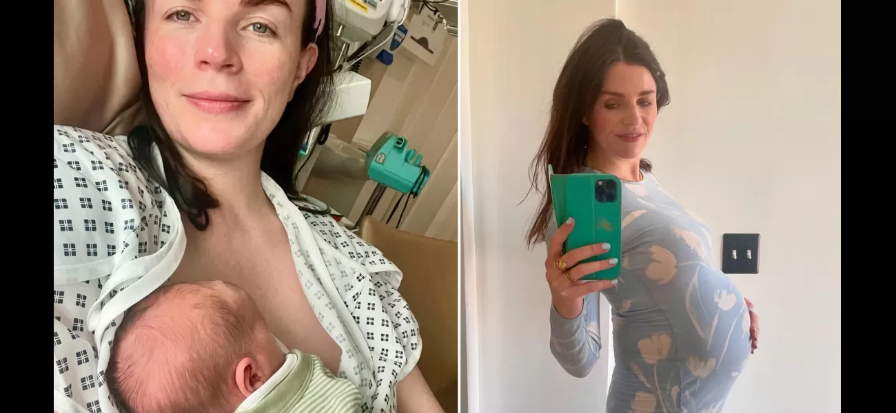 Aisling Bea, a comedian, welcomes first child and posts cute photo with 'mysterious' caption.
