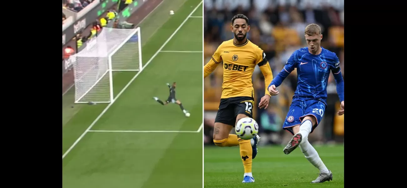 VAR didn't overturn Cole Palmer's goal for Chelsea vs Wolves.