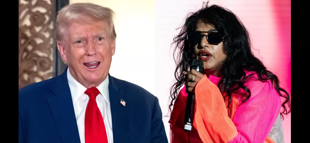 Fans are criticizing M.I.A for her support of Donald Trump, especially since she previously backed Jeremy Corbyn.