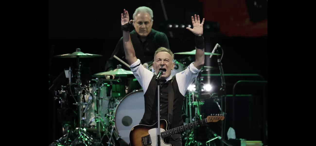 Despite rumors of a farewell tour and battling illness, 74-year-old Bruce Springsteen remains determined to keep going.