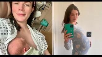 Aisling Bea, a comedian, welcomes first child and posts cute photo with 'mysterious' caption.
