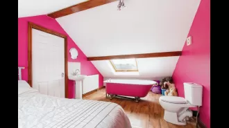 For the price of £360,000, you can purchase a house with a bedside toilet.