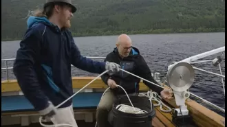 A camera with holographic technology sent to Loch Ness has already found small creatures.