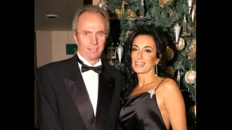 Nancy Dell'Olio mourns the loss of her former spouse, Sven-Goran Eriksson.