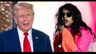 Fans are criticizing M.I.A for her support of Donald Trump, especially since she previously backed Jeremy Corbyn.