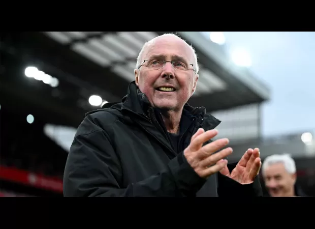 Sven Goran Eriksson, former England manager, passes away at the age of 76.