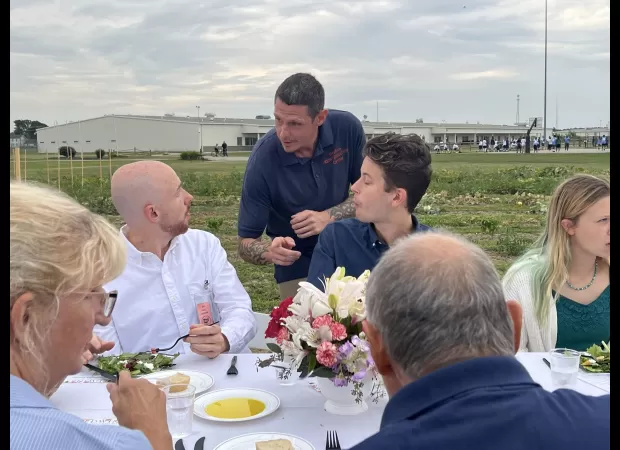 Fancy five-course meal with a major twist.