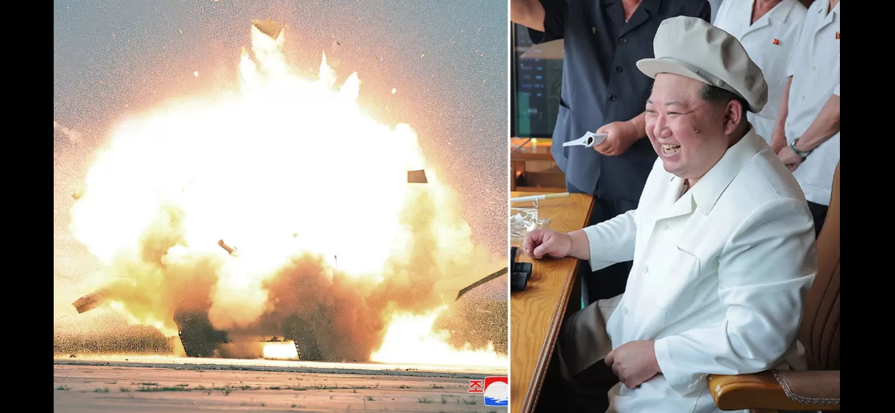 Is this Kim Jong Un's latest preferred attire for experimenting with lethal weapons?