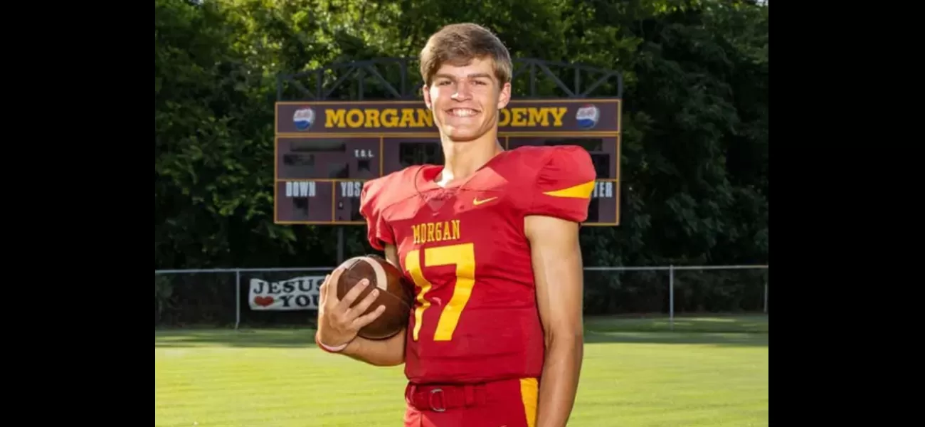 Young football player passes away after sustaining head injury during school game.