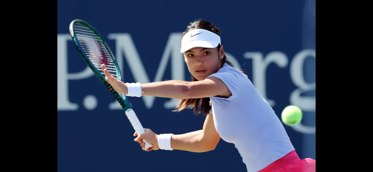When is Emma Raducanu's match at US Open 2024?