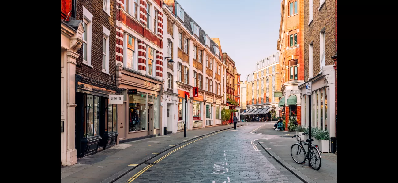 London postcode with major discounts on house prices.