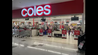 Coles reports $1.1bn profit amidst increasing grocery prices in Australia.