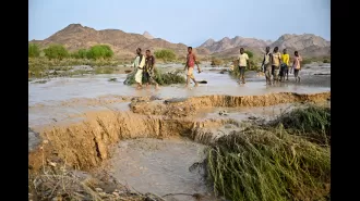 Dozens killed in Sudan due to dam collapse.