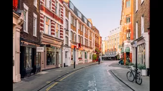 London postcode with major discounts on house prices.