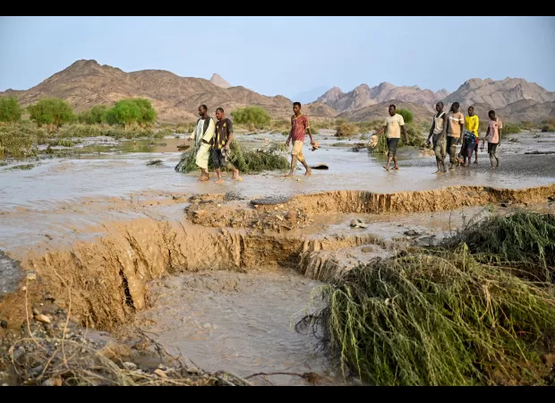 Dozens killed in Sudan due to dam collapse.
