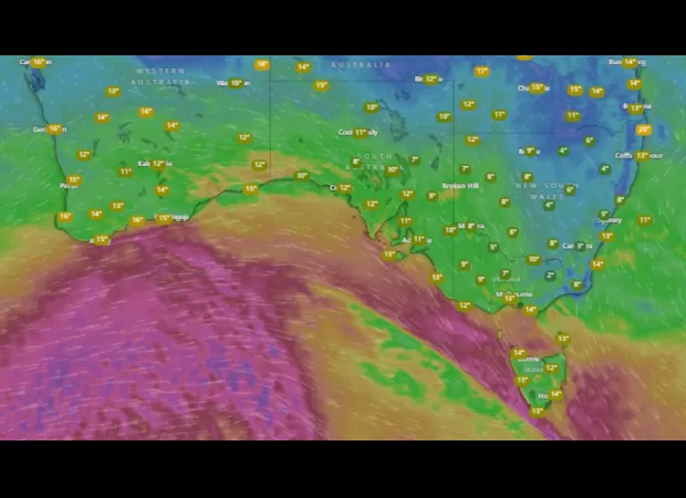 Severe weather on its way to several states.
