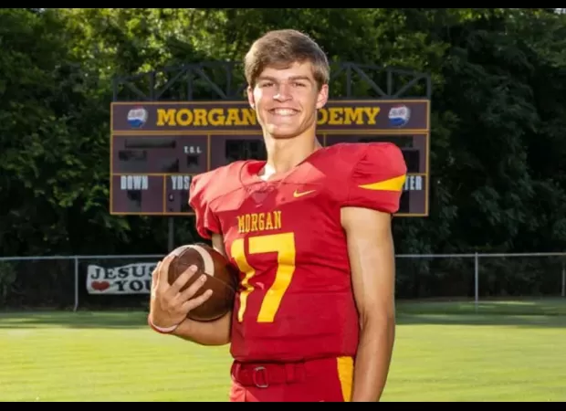 Young football player passes away after sustaining head injury during school game.