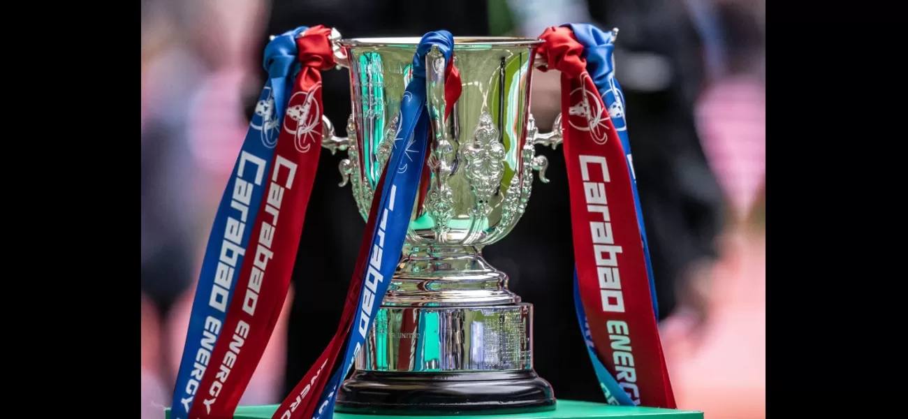Three major football clubs are impacted by the significant adjustment to the Carabao Cup draw process.