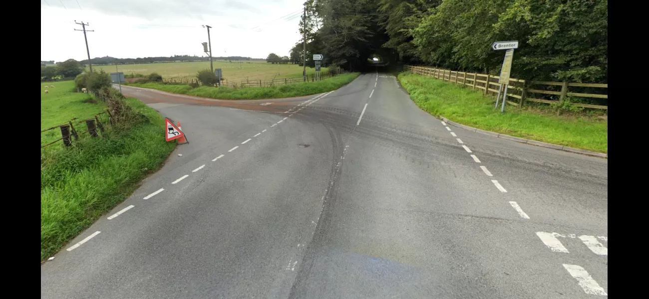 Car accident at intersection causes death of man and leaves child in critical condition.