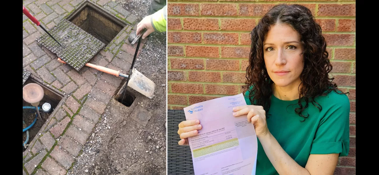 Water companies wrongly charge couple £12,000 for non-existent leak.