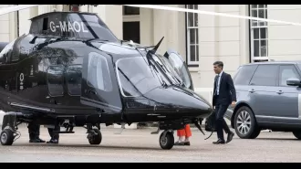 Starmer cancels £40m private helicopter deal used by Rishi Sunak.