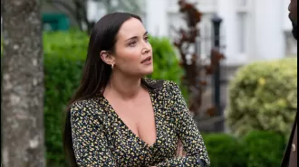 Lauren is traumatized by a family member's death on EastEnders and is taken to the hospital.