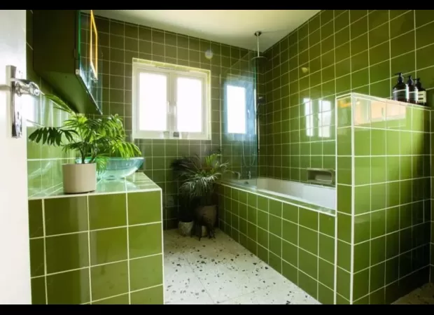 A vintage-style home with an avocado bathroom suite is up for sale at £550,000.