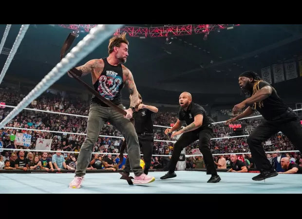 A popular WWE Raw wrestler was fined an undisclosed sum for getting into a fight with security.