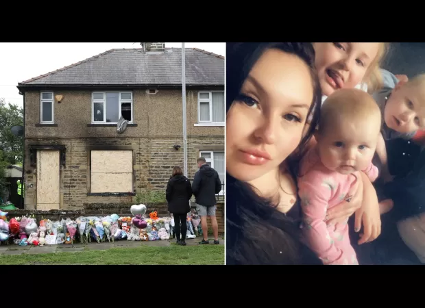 Two men accused of killing mother and her three kids in house fire face murder charges.