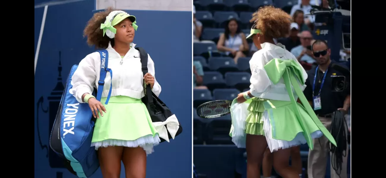 The reason behind Naomi Osaka's bold US Open outfit and her emotional win.