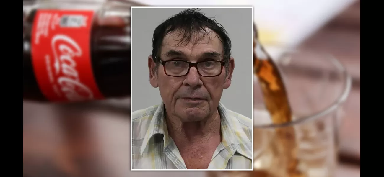 Husband attempted to drug wife's Coke to murder her and marry her daughter.