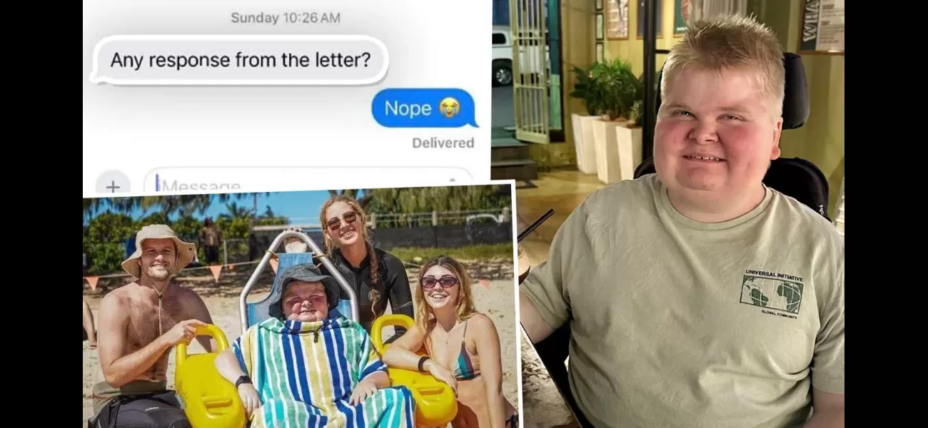 Jack's final request was about his NDIS plea and now his family is pushing for progress.