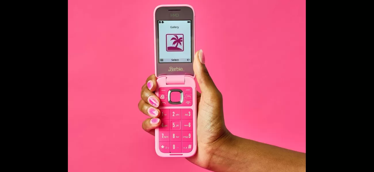 A Barbie phone is available for purchase, but it's expensive at £99 and is not a modern smartphone.
