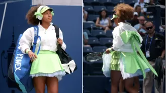 The reason behind Naomi Osaka's bold US Open outfit and her emotional win.
