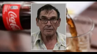Husband attempted to drug wife's Coke to murder her and marry her daughter.