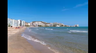 A British tourist drowned while swimming in a beach that had a red flag raised.