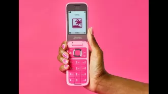 A Barbie phone is available for purchase, but it's expensive at £99 and is not a modern smartphone.