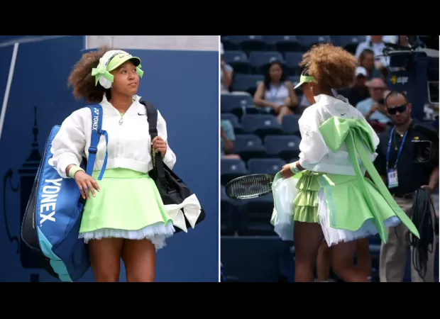 The reason behind Naomi Osaka's bold US Open outfit and her emotional win.