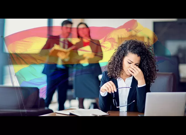 Research reveals that 50% of LGBTQ+ workers experience harassment or bullying in the workplace.