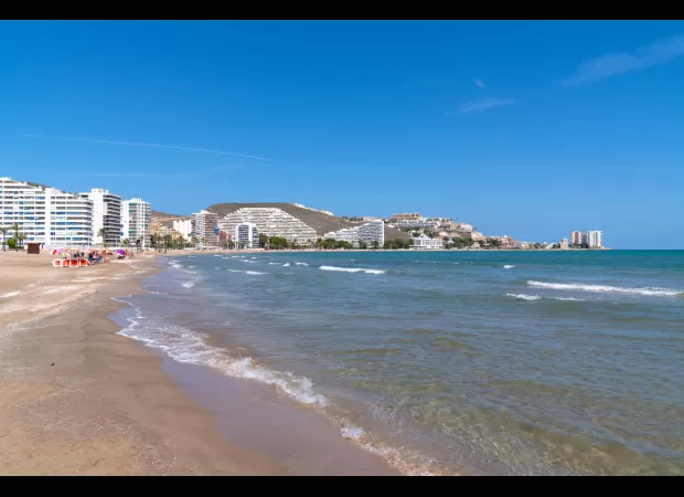 A British tourist drowned while swimming in a beach that had a red flag raised.