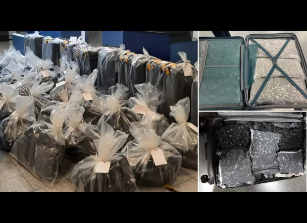 UK authorities capture large group of drug smugglers transporting 15 tons of marijuana into the country.